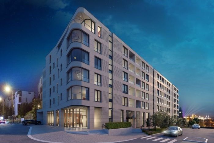 Fotografie nemovitosti - Nové obchodní prostory k dokončení k pronájmu 528 m2, Residence Churchill, Praha 2 - Vinohrady