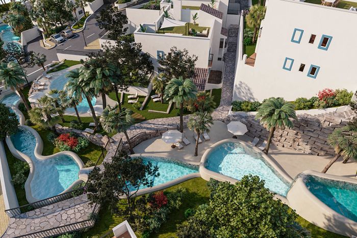 Fotografie nemovitosti - Španělsko - Costa del Sol, penthouse 4+kk, 87 m2 + terasa 24 m2, bazén, zahrady
