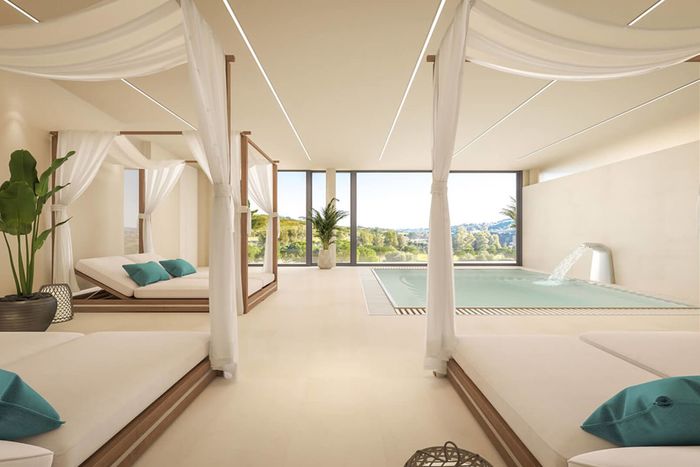 Fotografie nemovitosti - Španělsko - Mijas Costa, apartmán 4+kk u golfového hřiště, 129 m2 + terasa 68 m2, parkování, bazén