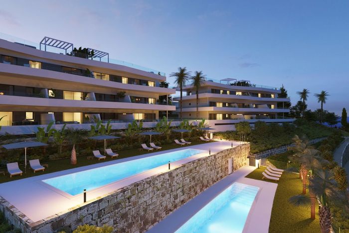 Fotografie nemovitosti - Španělsko - Costa del Sol, apartmán 4+kk, výhled na moře, 171,55 m2 + terasa 144,59 m2, bazén