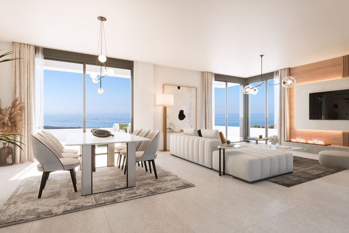 Fotografie nemovitosti - Spain - Costa del Sol, apartment 4+kk, sea view, 125 m2 + terrace 52.6 m2, swimming pool