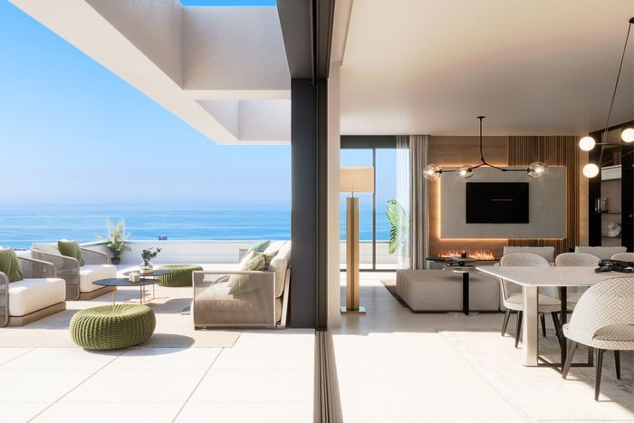 Fotografie nemovitosti - Španělsko - Costa del Sol, apartmán 4+kk, výhled na moře, 125 m2 + terasa 52,6 m2, bazén