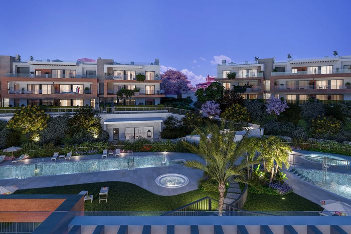 Fotografie nemovitosti - Španělsko - Costa del Sol, apartmán 3+kk, výhled na moře, 115 m2 + terasa 23 m2, bazén