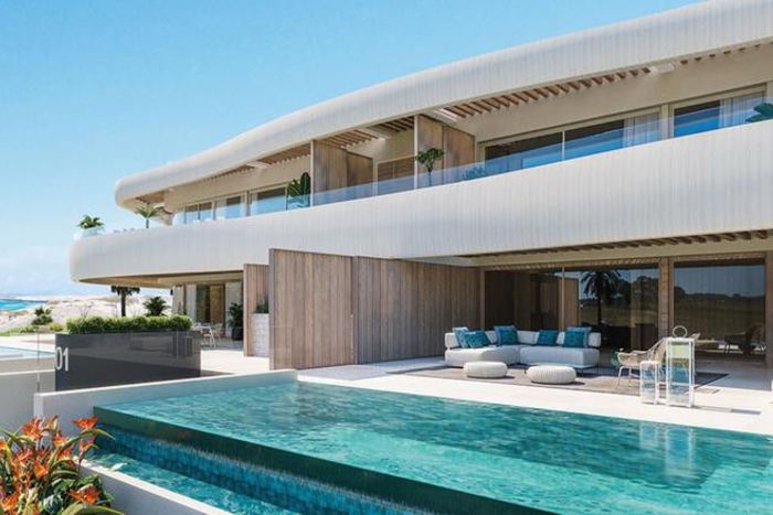 Fotografie nemovitosti - Španělsko - Marbella, apartmán 5+kk, nádherný výhled, 450 m2, terasa, parkování, přímo u moře, bazén