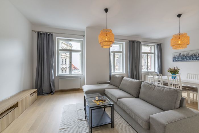 Fotografie nemovitosti - Rent, modern partly furnished apartment 3+kk, 101 sqm, Nové Město, Jungmannova ul.