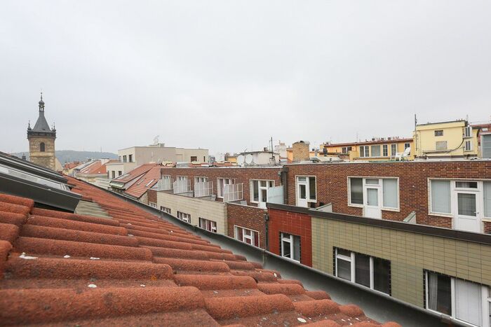 Fotografie nemovitosti - Prague, furnished duplex apartment 5+1 (250 sqm) for rent, terrace, Řeznická str.