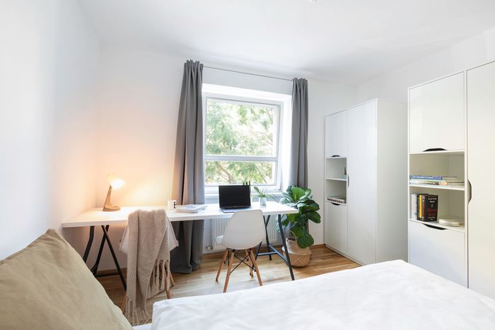 Fotografie nemovitosti - Prague, student apartments, furnished single room for rent (15 m2), Na Sachte street, Holesovice