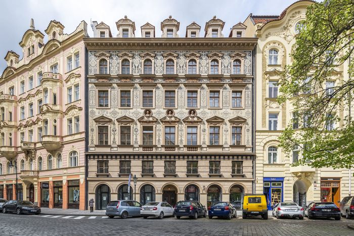 Fotografie nemovitosti - Prague 1, furnished duplex apartment for rent 3+kk (84 sqm), aircon., attractive place, Kozi street