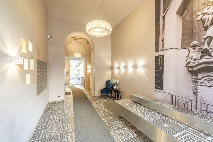 Fotografie nemovitosti - Praha, pronájem moderní kanceláře 169 m2, 4 místnosti, recepce, Spálená ulice