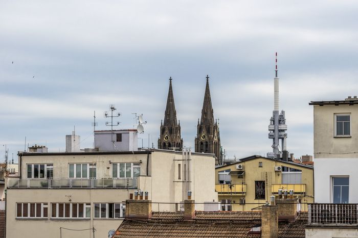Fotografie nemovitosti - Praha 2, světlý zařízený mezonet 3+kk k pronájmu, 101m², klimatizace, Lublaňská, Vinohrady