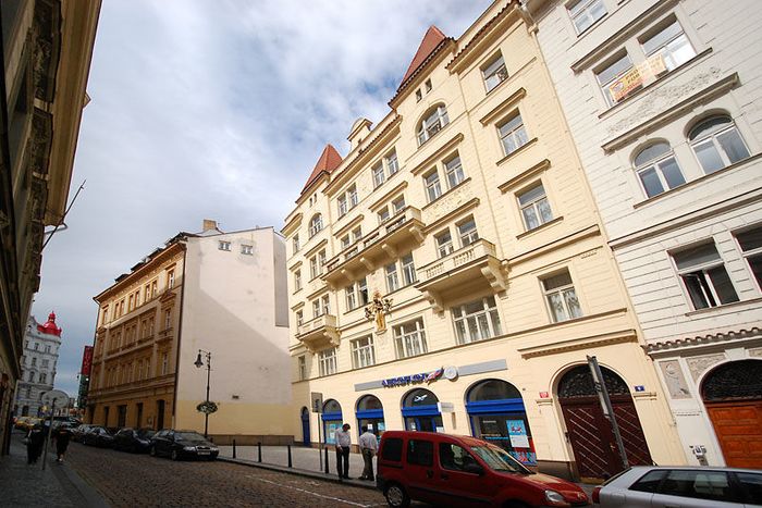 Fotografie nemovitosti - Praha, pronájem, luxusní zařízený byt 3+kk, 128m2, terasa, rezidence Truhlářská, Nové Město