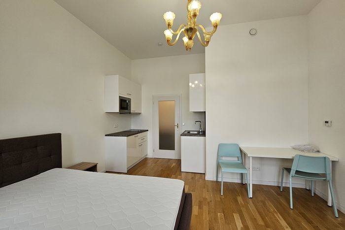 Fotografie nemovitosti - Praha 2, plně vybavený apartmán 1+kk (26,9 m²) k pronájmu, luxusní lokalita- Španělská ulice