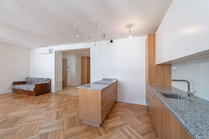 Fotografie nemovitosti - Spacious apartment 2 + kk (99 m2) for rent, perfect location, Prague 1- Maiselova street