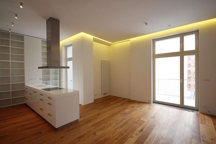 Fotografie nemovitosti - Prague, unfurnished 2kk apartment, 89 sqm for rent, parking, terrace, Laubova ul.-Vinohrady