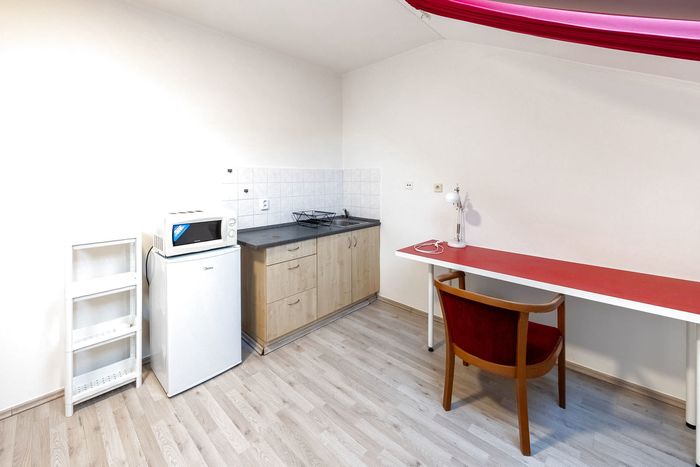 Fotografie nemovitosti - Attic furnished apartment 1 + kk for rent (29 m2), Cimburkova street,Zizkov, Prague, from September