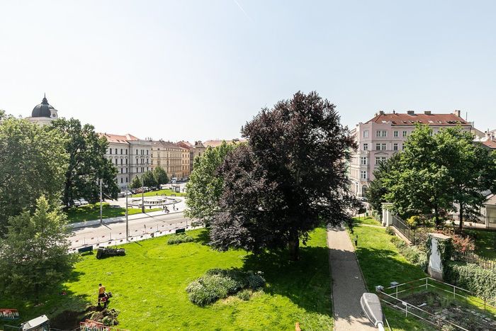 Fotografie nemovitosti - Praha 5, rezidenční bydlení, pronájem krásného pokoje 12m2, náměstí Kinských,volný od 1.7.2024
